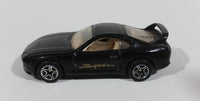 1998 Matchbox Asian Cars 4/5 Toyota Supra Black Die Cast Car Toy Vehicle - Treasure Valley Antiques & Collectibles