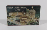 Lisboa Palace Casino Macau Souvenir Promotional Wooden Matches Pack Travel Collectible - Treasure Valley Antiques & Collectibles