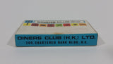 Vintage Diners Club Credit Card Hong Kong Souvenir Promotional Wooden Matches Pack Travel Collectible - Treasure Valley Antiques & Collectibles