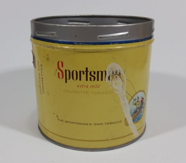 1960s Sportsman Extra Mild Cigarette Tobacco Tin No Lid