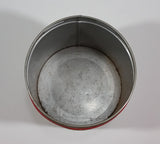 Vintage Macdonald British Consols Extra Fine Cut Cigarette Tobacco Red and White Tin No Lid - Treasure Valley Antiques & Collectibles