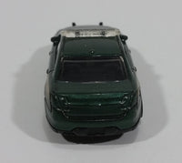 2014 Matchbox Heroic Rescue Ford Police Interceptor Dark Green Die Cast Car Toy Police Emergency Vehicle - Treasure Valley Antiques & Collectibles