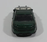 2014 Matchbox Heroic Rescue Ford Police Interceptor Dark Green Die Cast Car Toy Police Emergency Vehicle - Treasure Valley Antiques & Collectibles