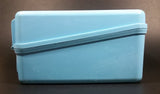 Vintage Collectible 1980s Thermos Brand Smurfs Blue Lunchbox with Yellow 8 oz Thermos - Treasure Valley Antiques & Collectibles