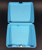 Vintage Collectible 1980s Thermos Brand Smurfs Blue Lunchbox with Yellow 8 oz Thermos - Treasure Valley Antiques & Collectibles