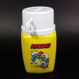 Vintage Collectible 1980s Thermos Brand Smurfs Blue Lunchbox with Yellow 8 oz Thermos - Treasure Valley Antiques & Collectibles