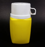 Vintage Collectible 1980s Thermos Brand Smurfs Blue Lunchbox with Yellow 8 oz Thermos - Treasure Valley Antiques & Collectibles