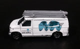 2000 Matchbox Space Explorer Ford Panel Van White Die Cast Car Vehicle - Treasure Valley Antiques & Collectibles