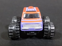 1987 LTGI Galoob Micro Machines Purple Orange Van Monster Truck - Chevy style van - Treasure Valley Antiques & Collectibles