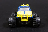 1987 LTGI Galoob Micro Machines Off Road Pickup Datsun Monster Truck Yellow Blue - Treasure Valley Antiques & Collectibles