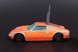 1970s Corgi Juniors Ford GT 70 Orange Die Cast Toy Car Vehicle - Opening Hood Rear Mounted Engine - Treasure Valley Antiques & Collectibles