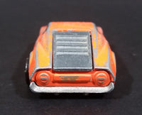 1970s Corgi Juniors Ford GT 70 Orange Die Cast Toy Car Vehicle - Opening Hood Rear Mounted Engine - Treasure Valley Antiques & Collectibles