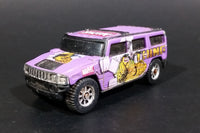 2002 Maisto Ultimate Marvel Thing Hummer H2 Purple Die Cast Toy Truck SUV Vehicle - Treasure Valley Antiques & Collectibles