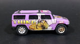 2002 Maisto Ultimate Marvel Thing Hummer H2 Purple Die Cast Toy Truck SUV Vehicle - Treasure Valley Antiques & Collectibles