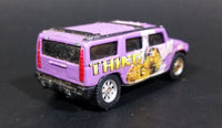 2002 Maisto Ultimate Marvel Thing Hummer H2 Purple Die Cast Toy Truck SUV Vehicle - Treasure Valley Antiques & Collectibles