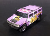 2002 Maisto Ultimate Marvel Thing Hummer H2 Purple Die Cast Toy Truck SUV Vehicle - Treasure Valley Antiques & Collectibles