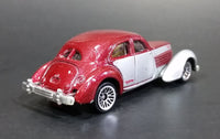 2005 Hot Wheels 1936 Cord Metalflake Burgundy & Silver Die Cast Toy Hot Rod Car Vehicle - Treasure Valley Antiques & Collectibles