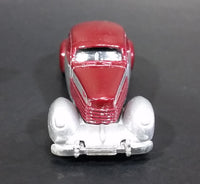 2005 Hot Wheels 1936 Cord Metalflake Burgundy & Silver Die Cast Toy Hot Rod Car Vehicle - Treasure Valley Antiques & Collectibles