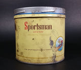 1960s Sportsman Extra Mild Cigarette Tobacco Tin No Lid has Grease marks - Treasure Valley Antiques & Collectibles