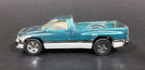 1995 Hot Wheels Dodge Ram 1500 Pickup Truck Metalflake Green Die Cast Toy Car Vehicle - Treasure Valley Antiques & Collectibles