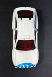 1998 Hot Wheels First Editions Ford Escort Rally #8 Metalflake White & Blue Die Cast Toy Car Vehicle - Treasure Valley Antiques & Collectibles