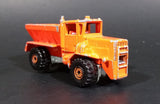 1983 Hot Wheels Extra Series Oshkosh Snow Plow Truck Orange (Metal Cab) Die Cast Toy Car Vehicle - Treasure Valley Antiques & Collectibles