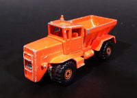 1983 Hot Wheels Extra Series Oshkosh Snow Plow Truck Orange (Metal Cab) Die Cast Toy Car Vehicle - Treasure Valley Antiques & Collectibles