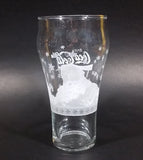 Collectible Libbey Enjoy Coca-Cola Coke Santa Claus Soda Pop Beverage Clear Glass Cup - Treasure Valley Antiques & Collectibles