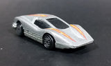 1985 Hot Wheels Large Charge Silver Bullet Metallic Silver Die Cast Toy Car Vehicle - Treasure Valley Antiques & Collectibles