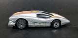 1985 Hot Wheels Large Charge Silver Bullet Metallic Silver Die Cast Toy Car Vehicle - Treasure Valley Antiques & Collectibles