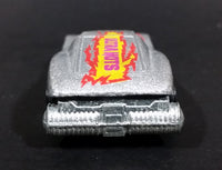 1985 Hot Wheels Large Charge Silver Bullet Metallic Silver Die Cast Toy Car Vehicle - Treasure Valley Antiques & Collectibles