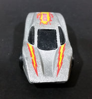 1985 Hot Wheels Large Charge Silver Bullet Metallic Silver Die Cast Toy Car Vehicle - Treasure Valley Antiques & Collectibles