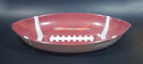 Budweiser Beer American Football Shaped Plastic Serving Platter Tray Sports Collectible - Treasure Valley Antiques & Collectibles