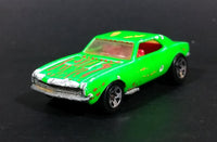 1996 Hot Wheels 1967 Chevrolet Camaro Bright Green Die Cast Toy Car Vehicle w/ Opening Hood - Treasure Valley Antiques & Collectibles