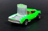 1996 Hot Wheels 1967 Chevrolet Camaro Bright Green Die Cast Toy Car Vehicle w/ Opening Hood - Treasure Valley Antiques & Collectibles