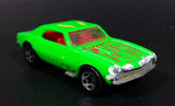 1996 Hot Wheels 1967 Chevrolet Camaro Bright Green Die Cast Toy Car Vehicle w/ Opening Hood - Treasure Valley Antiques & Collectibles