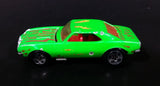 1996 Hot Wheels 1967 Chevrolet Camaro Bright Green Die Cast Toy Car Vehicle w/ Opening Hood - Treasure Valley Antiques & Collectibles