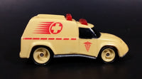 1997 Hot Wheels Ambulance Tan Die Cast Toy Car Vehicle - McDonald's Happy Meal - Treasure Valley Antiques & Collectibles