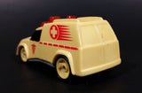 1997 Hot Wheels Ambulance Tan Die Cast Toy Car Vehicle - McDonald's Happy Meal - Treasure Valley Antiques & Collectibles