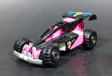 1992 Hot Wheels Shock Factor Black & Pink Die Cast Toy Car Vehicle - Treasure Valley Antiques & Collectibles