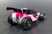 1992 Hot Wheels Shock Factor Black & Pink Die Cast Toy Car Vehicle - Treasure Valley Antiques & Collectibles