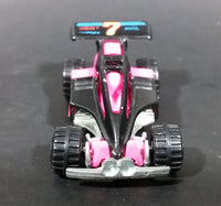 1992 Hot Wheels Shock Factor Black & Pink Die Cast Toy Car Vehicle - Treasure Valley Antiques & Collectibles