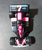 1992 Hot Wheels Shock Factor Black & Pink Die Cast Toy Car Vehicle - Treasure Valley Antiques & Collectibles