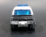 1997 Matchbox 4x4 Chevy Blazer Police Off Road Patrol Truck SUV Black & White Die Cast Toy Car Vehicle