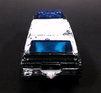 1997 Matchbox 4x4 Chevy Blazer Police Off Road Patrol Truck SUV Black & White Die Cast Toy Car Vehicle