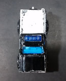 1997 Matchbox 4x4 Chevy Blazer Police Off Road Patrol Truck SUV Black & White Die Cast Toy Car Vehicle