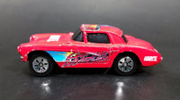 2003 Maisto Marvel 1957 Chevrolet Corvette Captain Marvel Red Die Cast Toy Car Vehicle - Treasure Valley Antiques & Collectibles