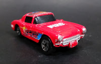 2003 Maisto Marvel 1957 Chevrolet Corvette Captain Marvel Red Die Cast Toy Car Vehicle - Treasure Valley Antiques & Collectibles