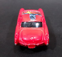 2003 Maisto Marvel 1957 Chevrolet Corvette Captain Marvel Red Die Cast Toy Car Vehicle - Treasure Valley Antiques & Collectibles