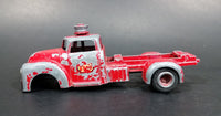 Rare 1950s Vilmer Chevy Esso Oil Gas Stations Red Fuel Transport Truck Die Cast Toy Vehicle - Treasure Valley Antiques & Collectibles